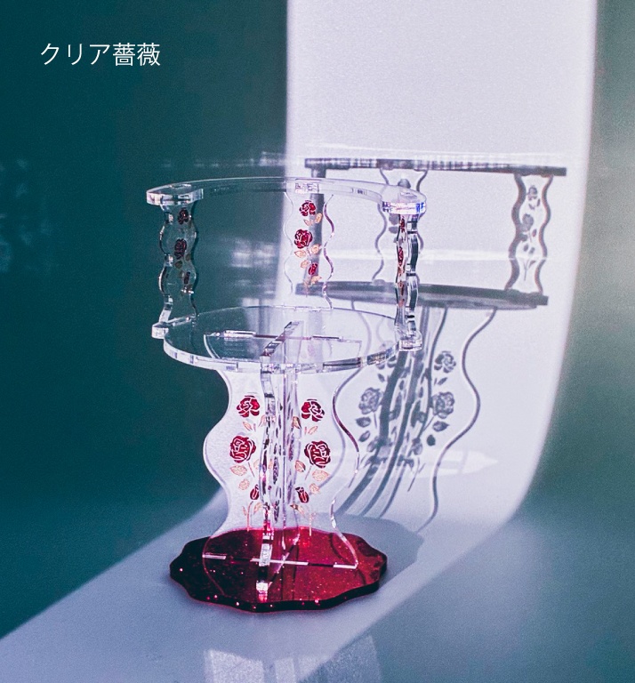 【ぬいドールなどに】ミニアクリルチェア