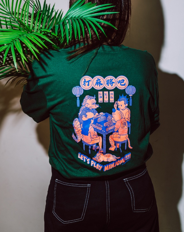 麻雀やろうぜ!ロンT