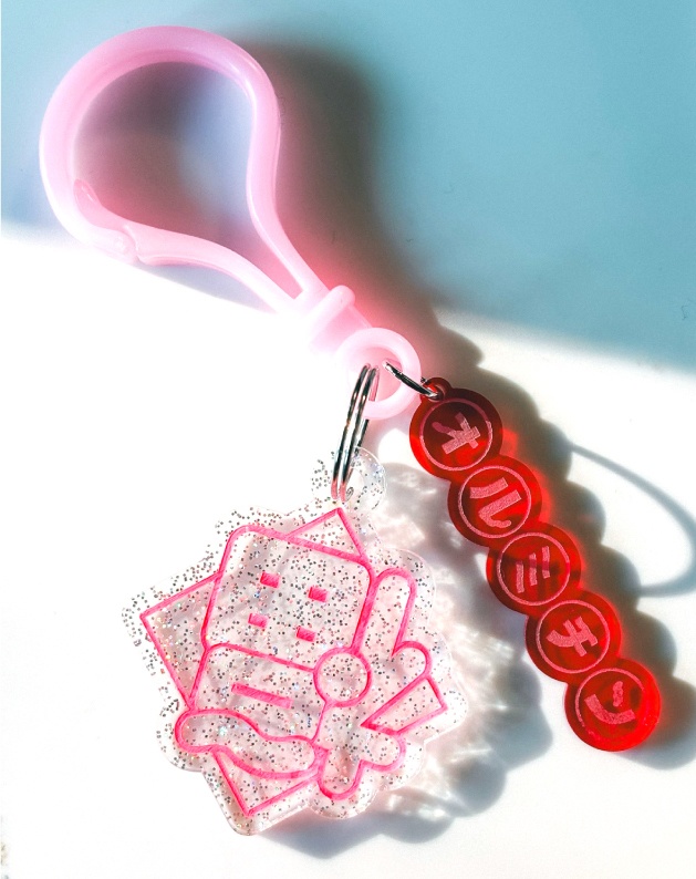 ラメ福アクキー