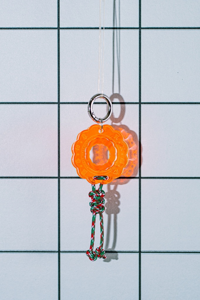 縁起良し!円環キーホルダー