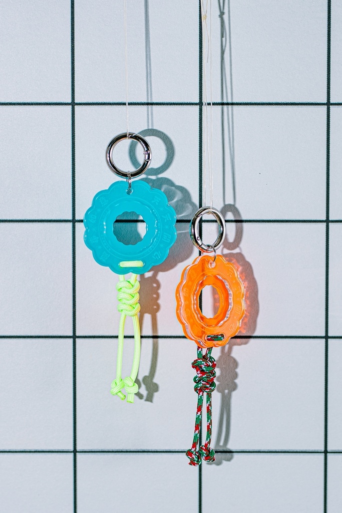 縁起良し！円環キーホルダー