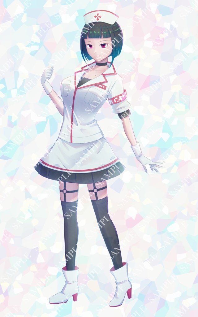 【立ち絵素材】妖しげなナースのお姉さん