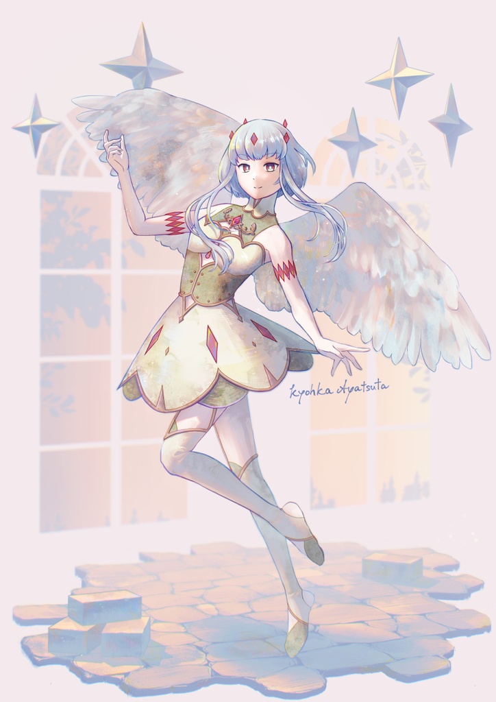 【立ち絵商品】天使キャラ立ち絵