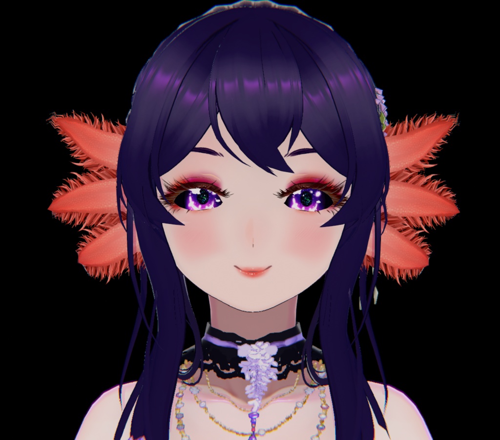 Purple Sparkle Eye Texture