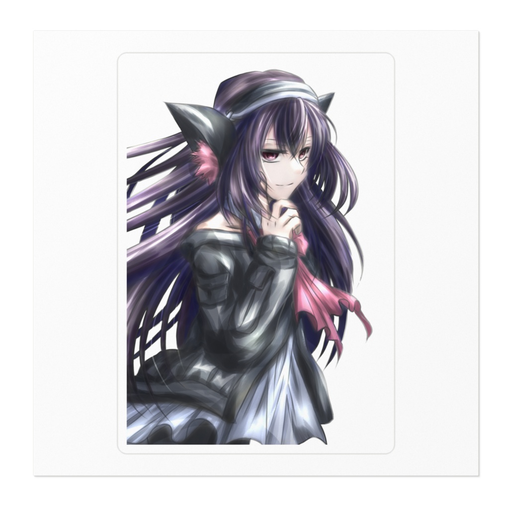 オリジナルステッカー 猫耳娘