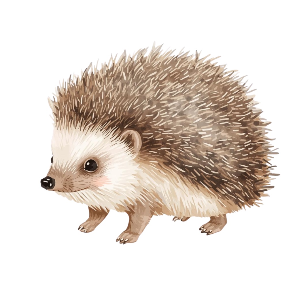 水彩ヴィンテージ動物クリップアート10点セット|アンティーク風・背景透過PNG|Canva対応