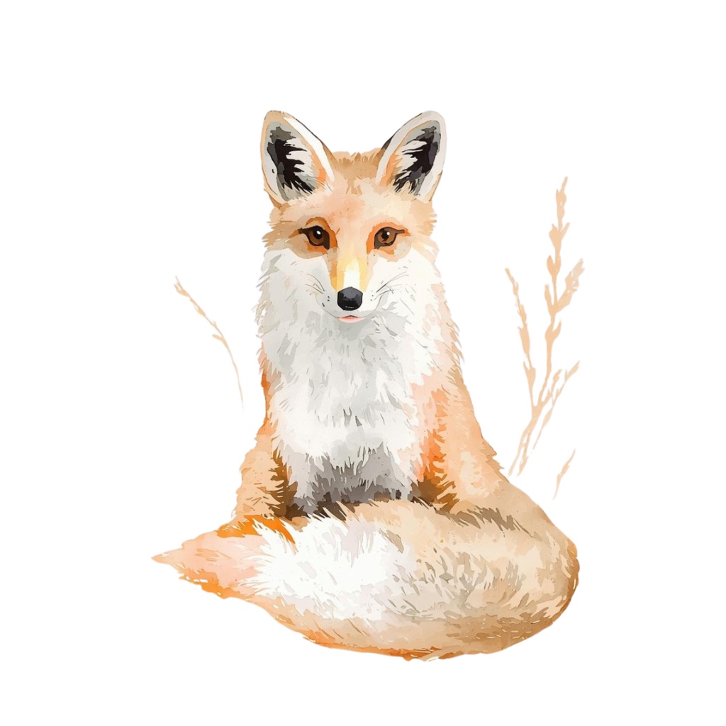 水彩ヴィンテージ動物クリップアート10点セット|アンティーク風・背景透過PNG|Canva対応