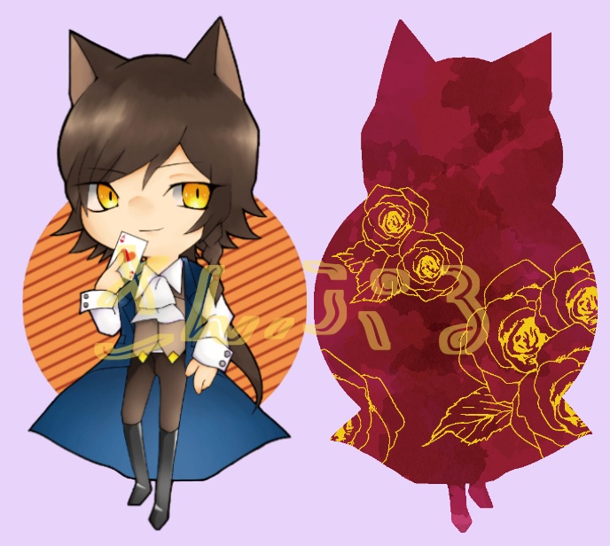 ロゼ アクリルキーホルダー