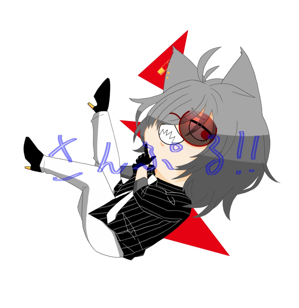 焚摩さん アクリルキーホルダー