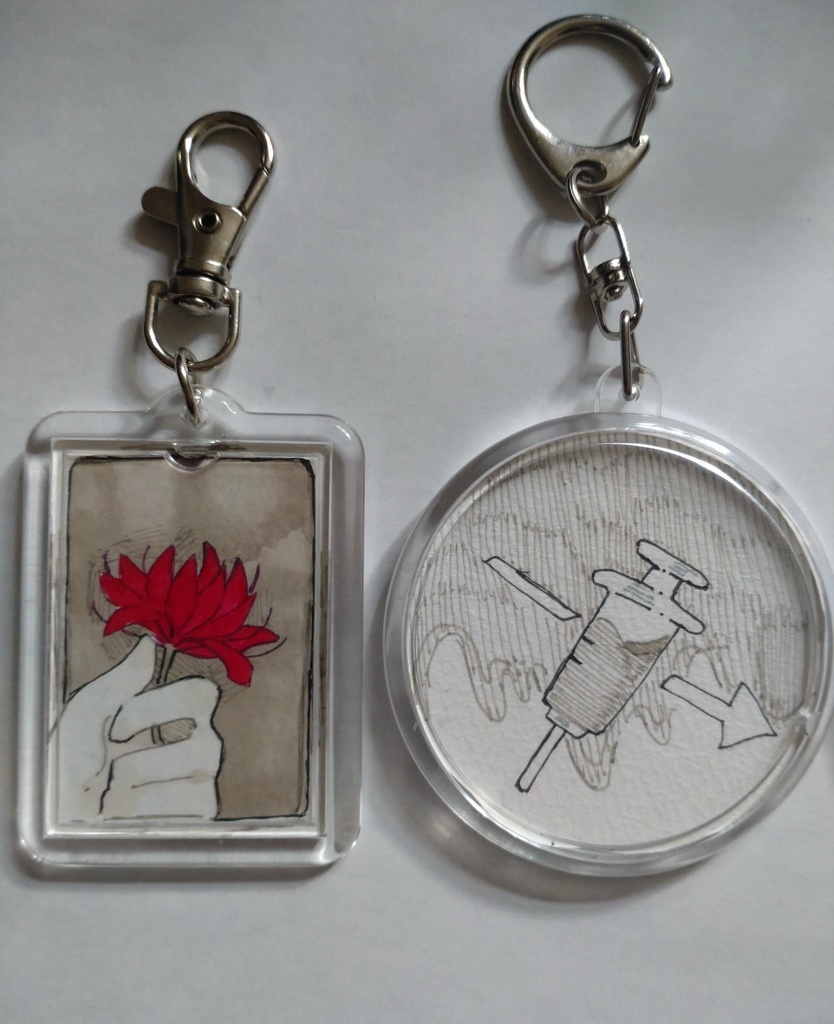 【原画キーホルダー】創作