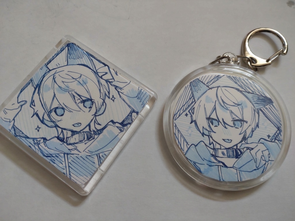 原画 マグネット キーホルダー