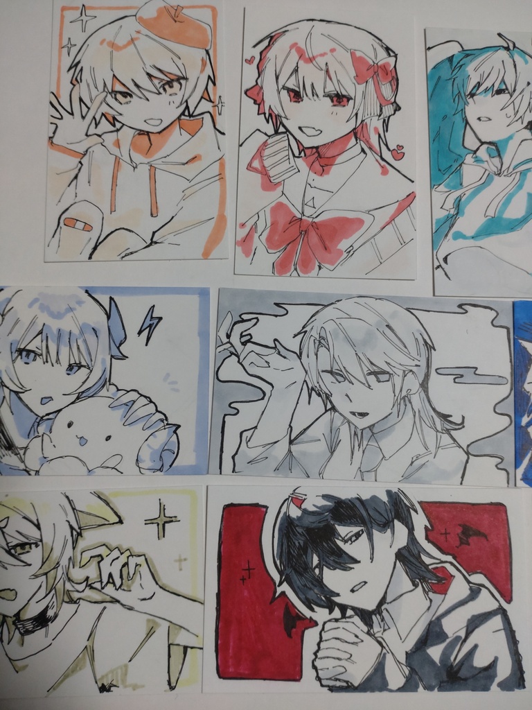 ランダムイラストカード