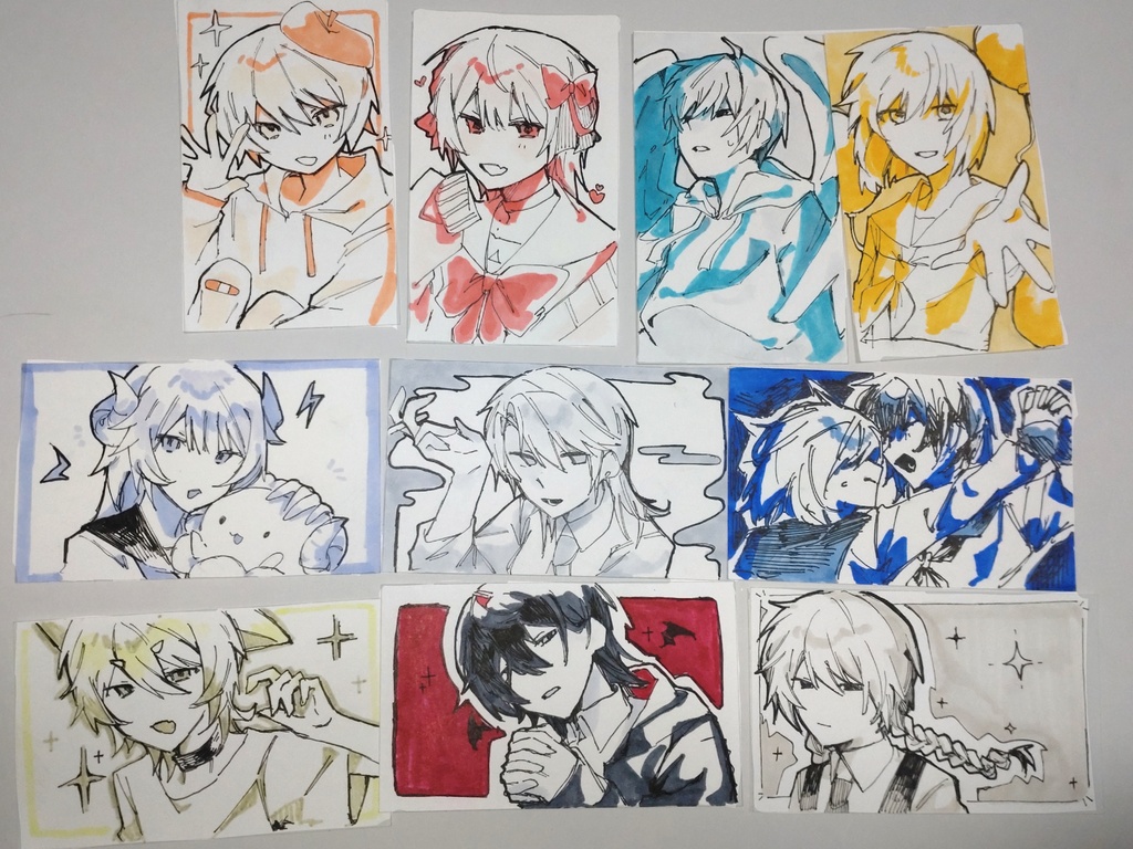 ランダムイラストカード