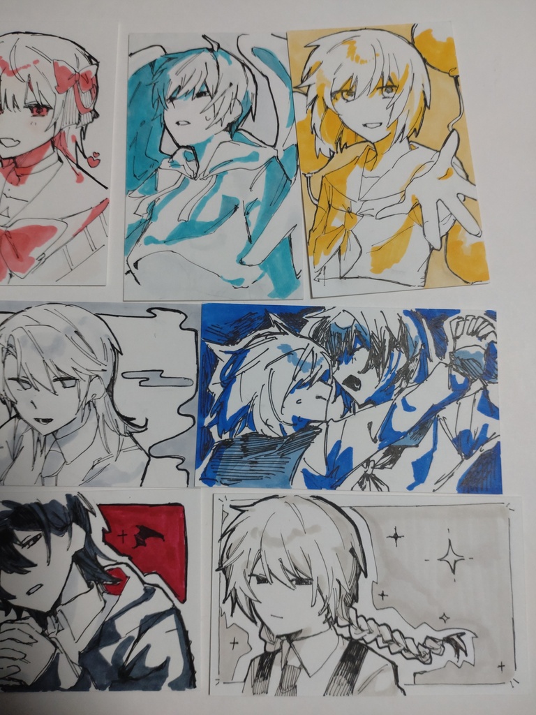 ランダムイラストカード