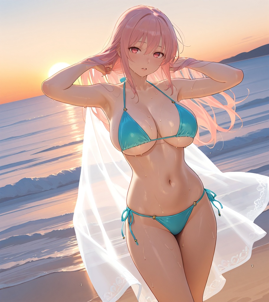 グラビア撮影　美少女