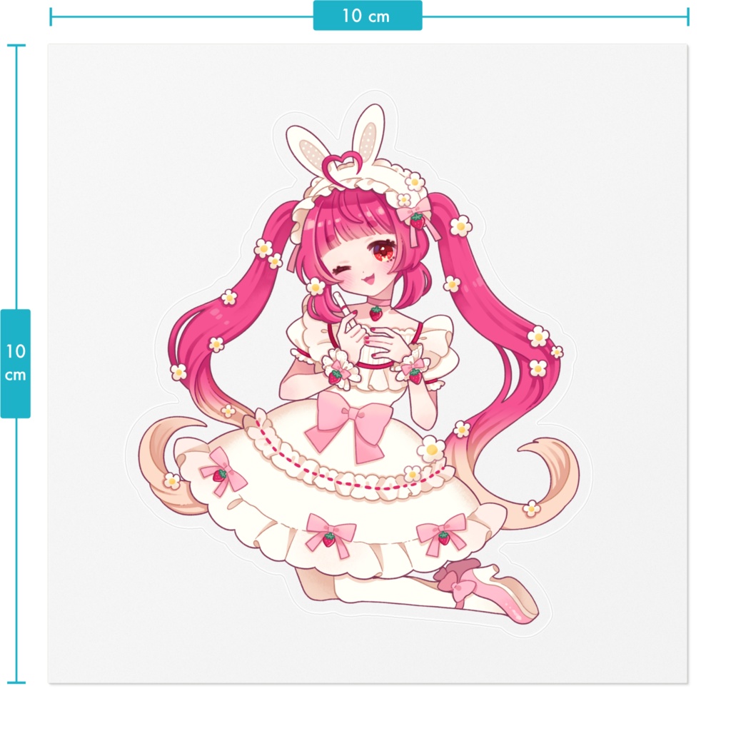 香水衣装ステッカー