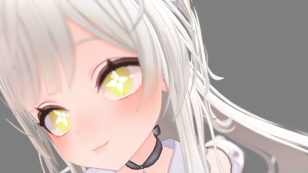 【無料あり】【4アバター対応】シンプルフラワーアイ