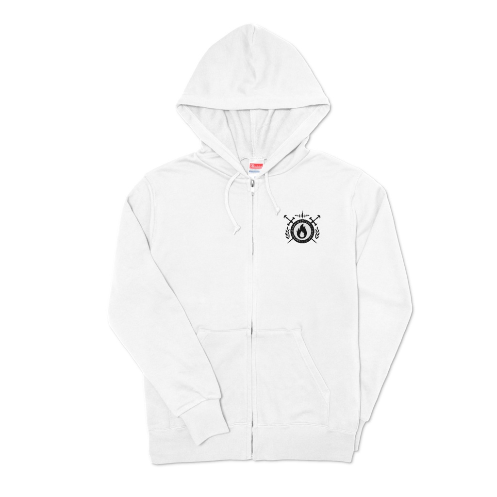 VLoL学園エンブレムジップパーカー