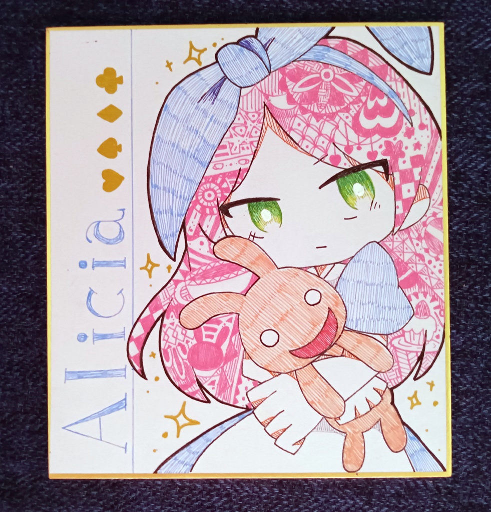 【色紙原画】アリシア