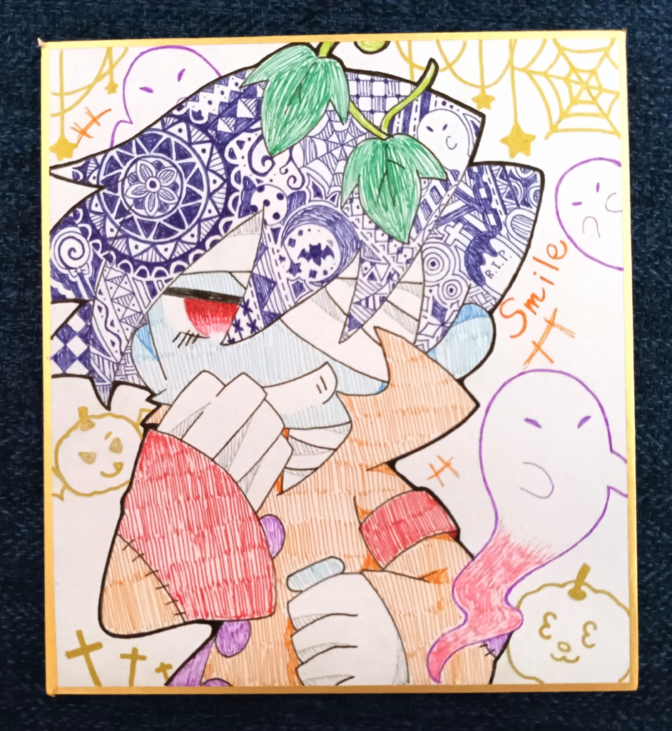 【色紙原画】12スマイル