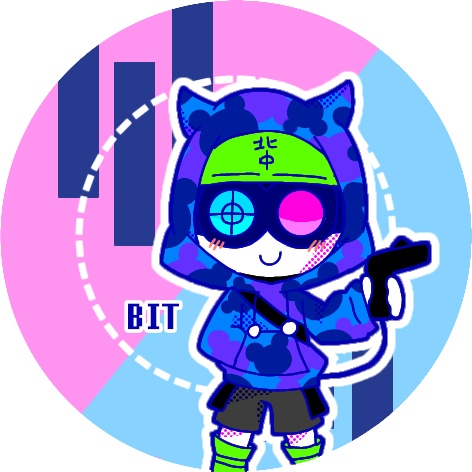 【ホロ缶バッジ】ビット