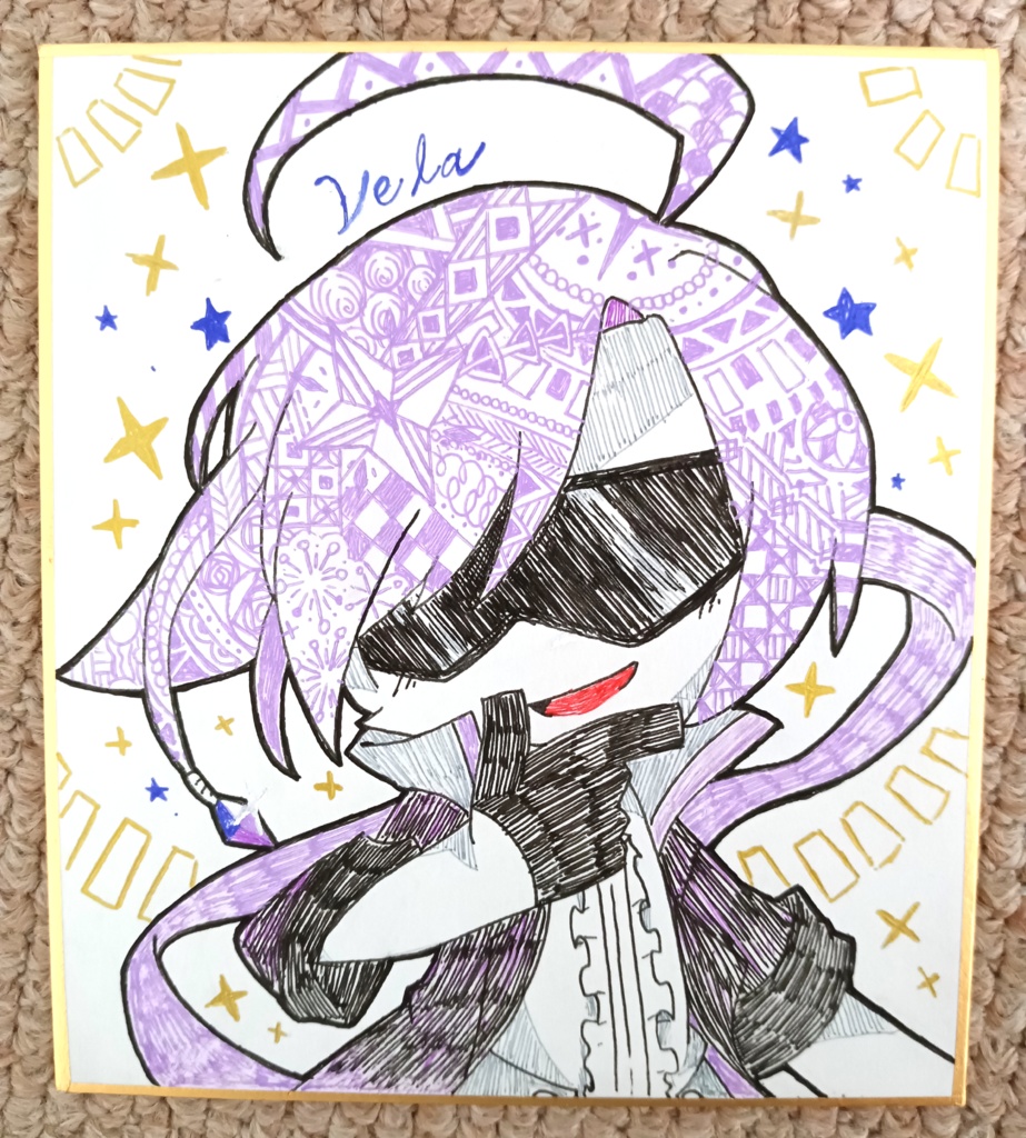 【色紙原画】ベラ
