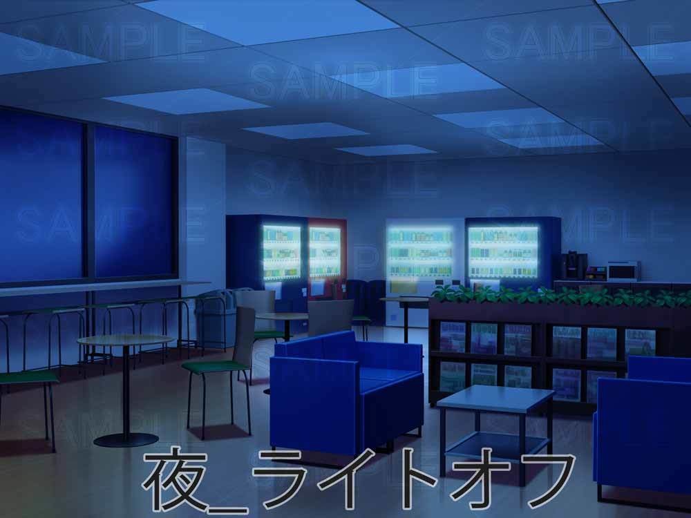 【背景素材】 「休憩室」
