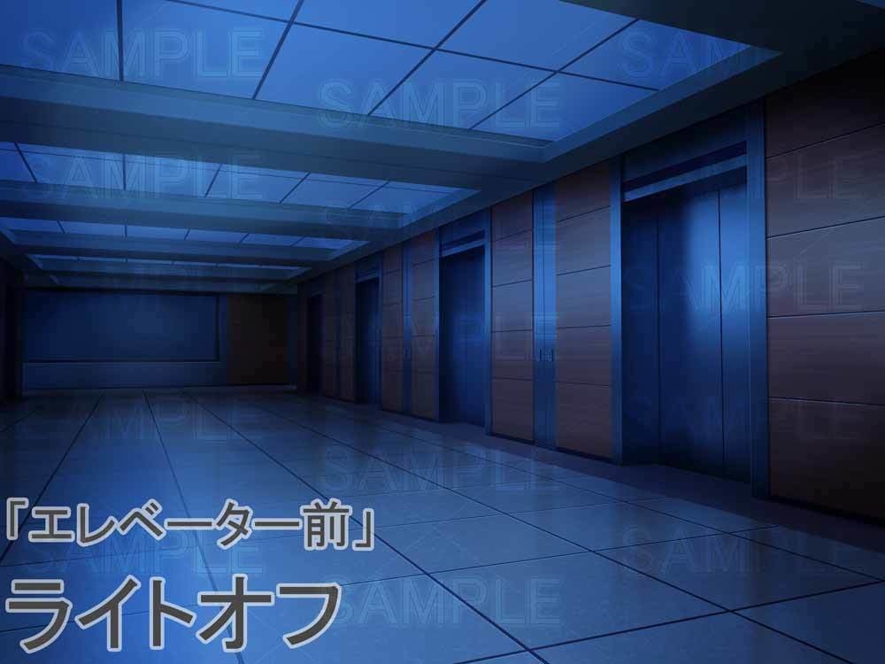 【背景素材】 「エレベーター前」