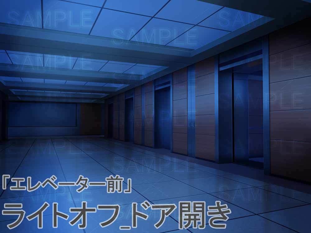 【背景素材】 「エレベーター前」