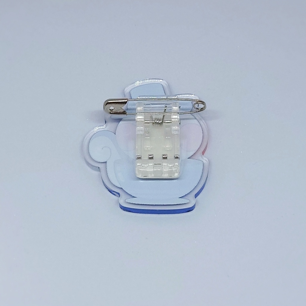 ユキりす アクリルバッジ【汐見雪菜】