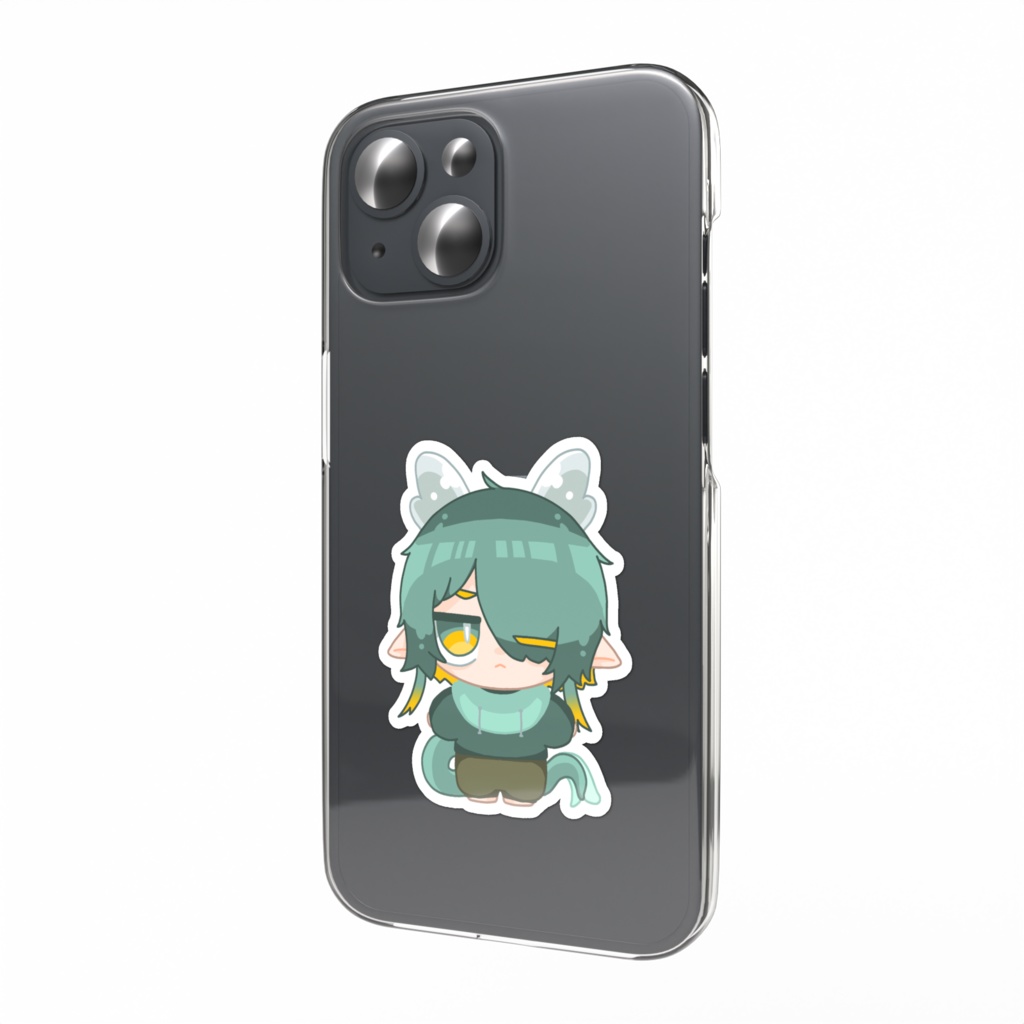 もちもち翠玉ステッカー