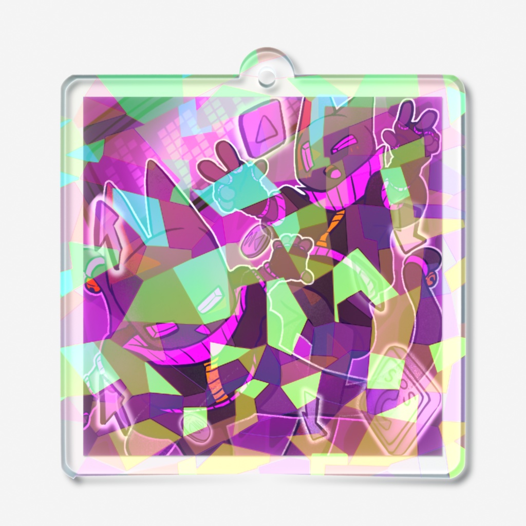 化け猫 アクキー