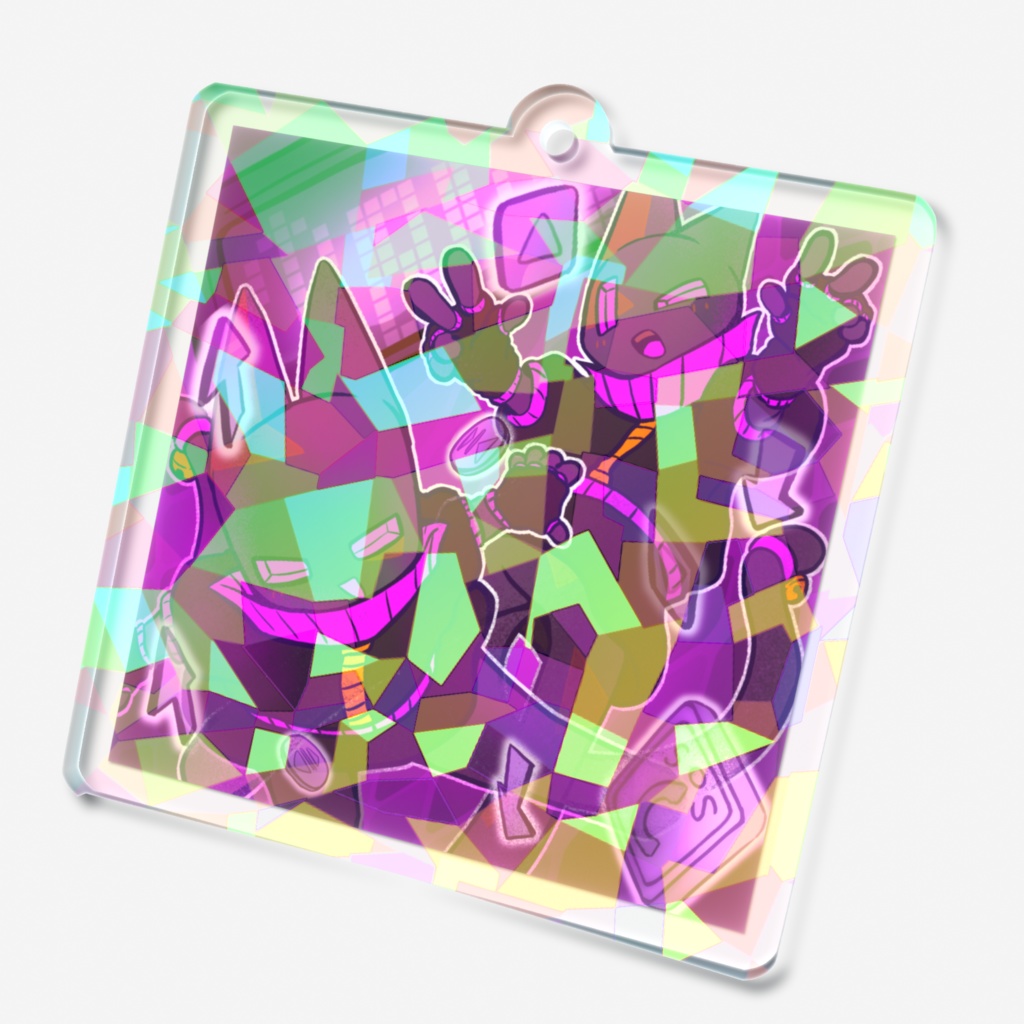 化け猫 アクキー