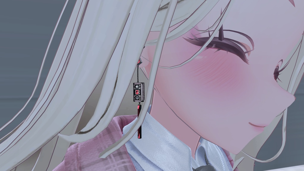 ロングチェーンピアス【つけ方色々楽しめます!】