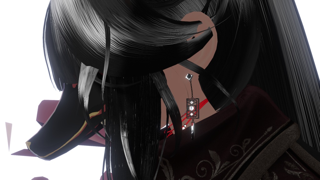 ロングチェーンピアス【つけ方色々楽しめます!】