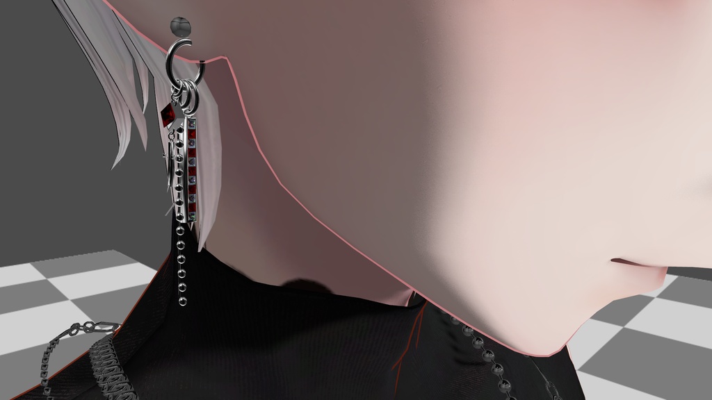 チェーンピアス【男女兼用】