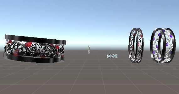 バングル&ペアリング【男女兼用】