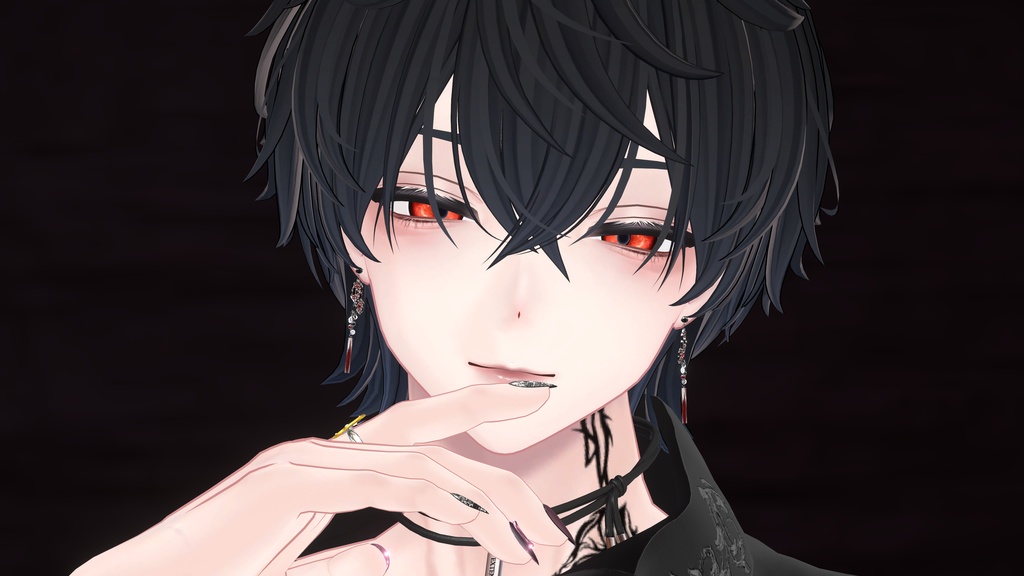 梅のシルエットピアス【ゆらゆら揺れます♪】