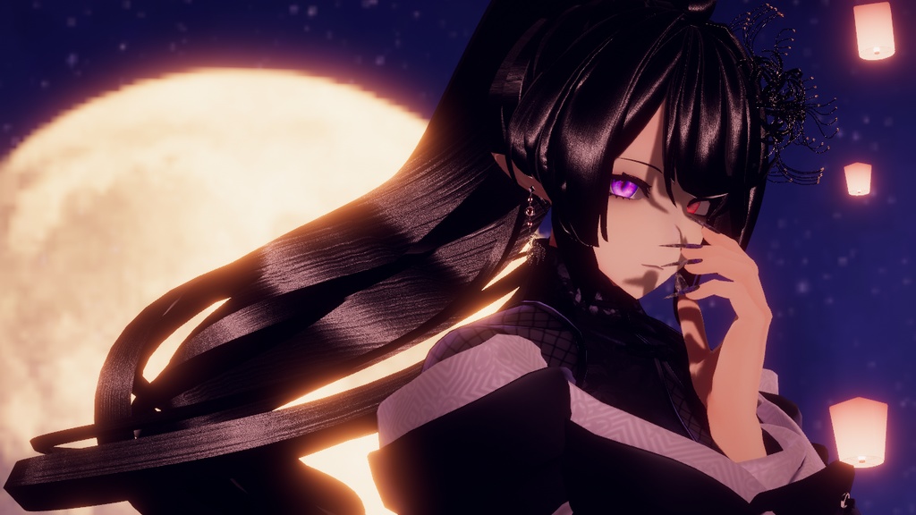 【揺れる♪】金魚のピアス【全アバターに使えます!】