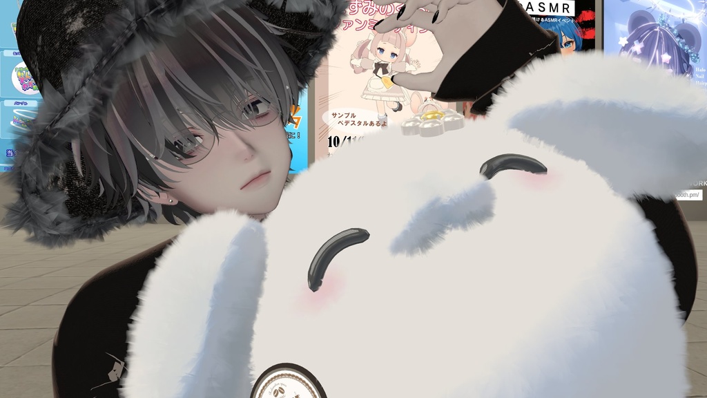 にくきゅうとほっぺたのテクスチャー【まるまるわんちゃん専用】