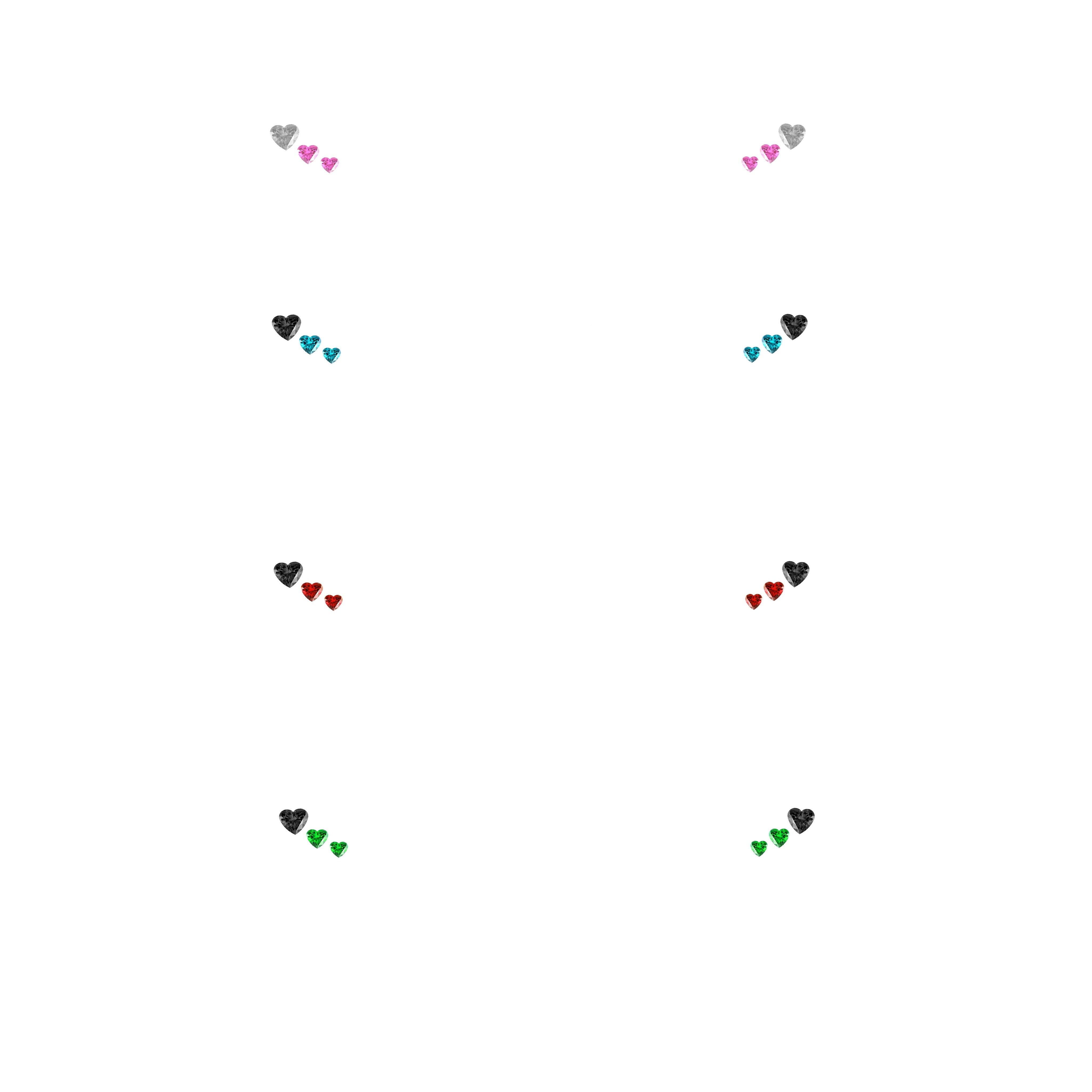 ハートフェイスシール＆リップテクスチャ【凪羽凛 用】