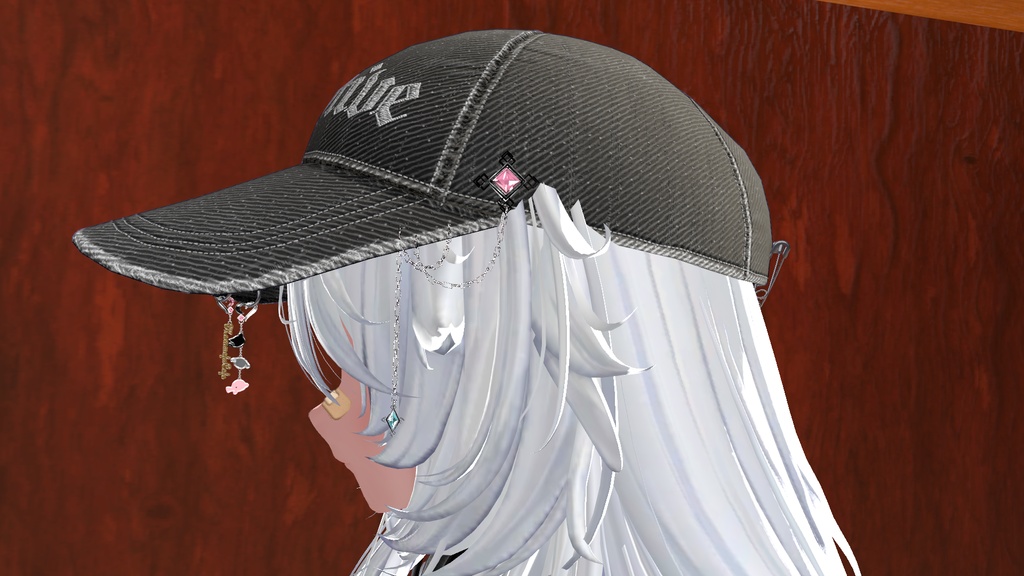 【男女兼用】菱形デザインアクセサリーセット【つけ方色々♪】