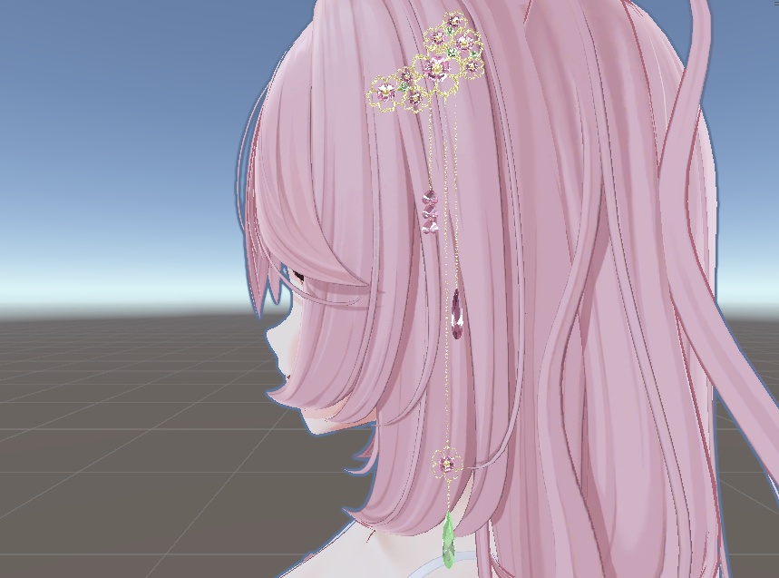 【3日間限定無料!】花のワイヤーヘアアクセサリー