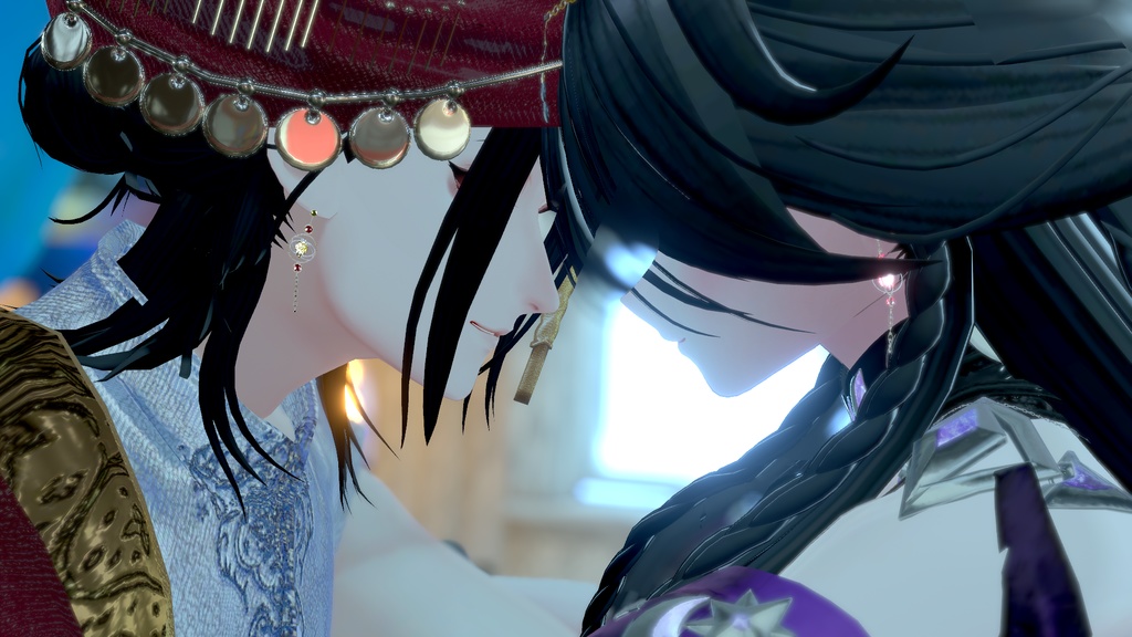 【VRchat】Geometry Earring【アニメーション付き】