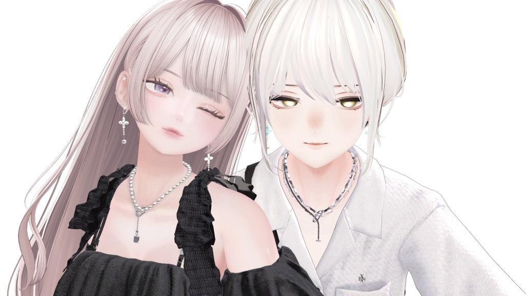 【VRChat】ハナミズキの揺れるピアス