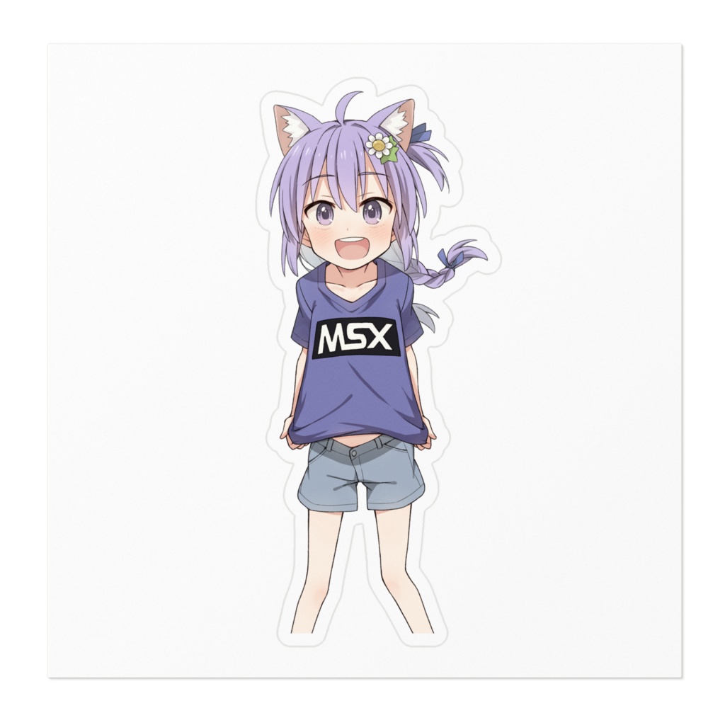 5周年記念ごじゃるステッカー(Tシャツ)