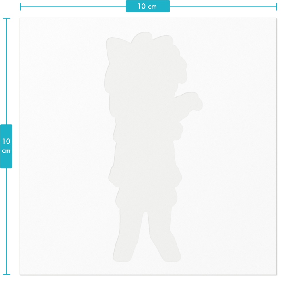 5周年記念ごじゃるステッカー(Tシャツ)