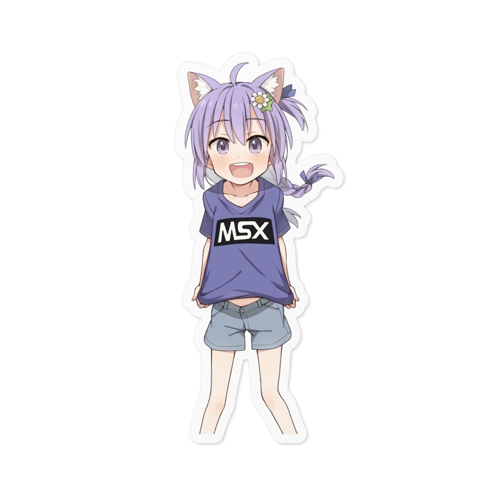 5周年記念ごじゃるステッカー（Tシャツ）