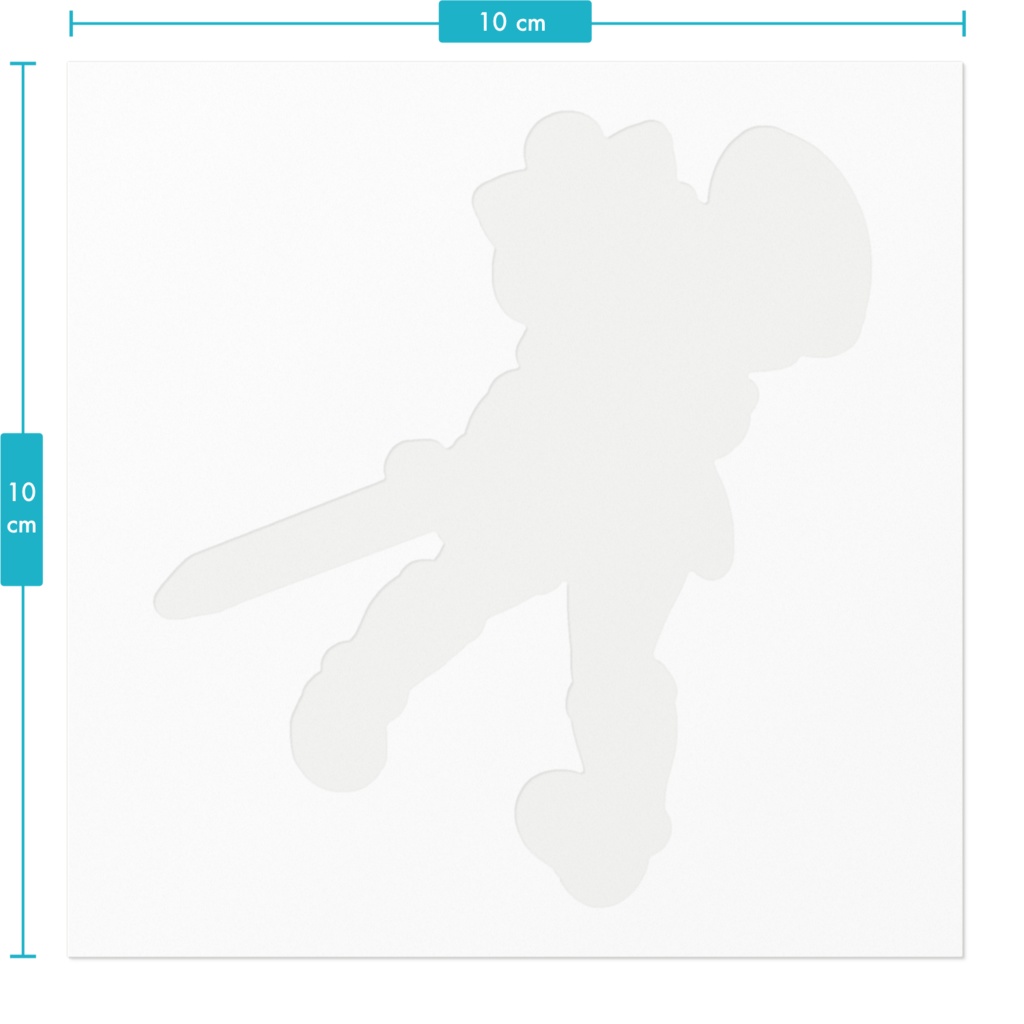 5周年記念ごじゃるステッカー(ビキニアーマー)