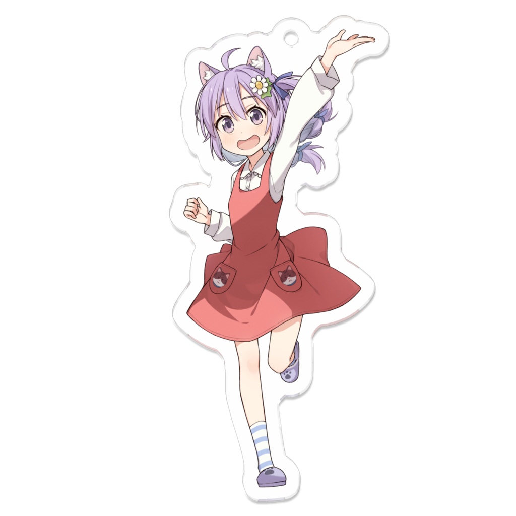 5周年記念ごじゃるアクリルキーホルダー(女児服)